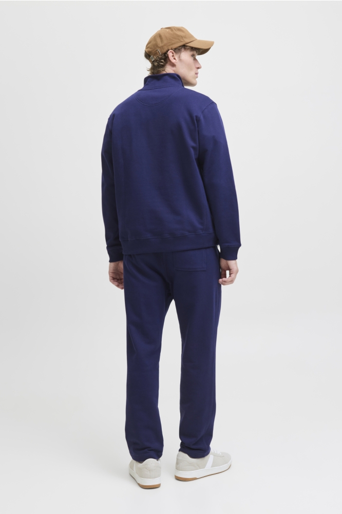 JORNORREBRO EMB SWEAT HIGH NECK SN 12282899 OCEAN CAVERN